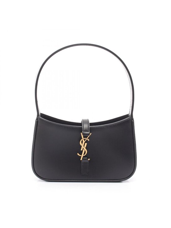 Yves Saint Laurent Handbags - Saint Laurent Handbag Mini Le 5 A 7 Black Leather
